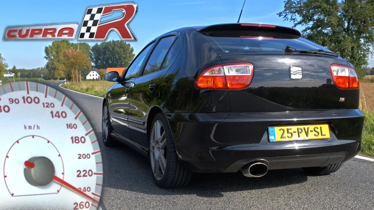 2003 SEAT LEON CUPRA R 1M | 0-240 KM/H ACCELERATION & SOUND
