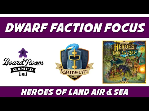 Dwarf Faction Focus for Heroes of Land Air & Sea
