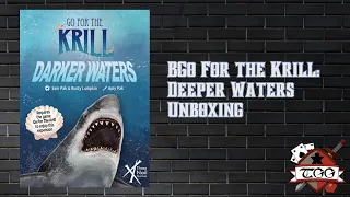 Go For the Krill: Deeper Waters Board Game Unboxing | Expansion Adds New Depth & Strategy!