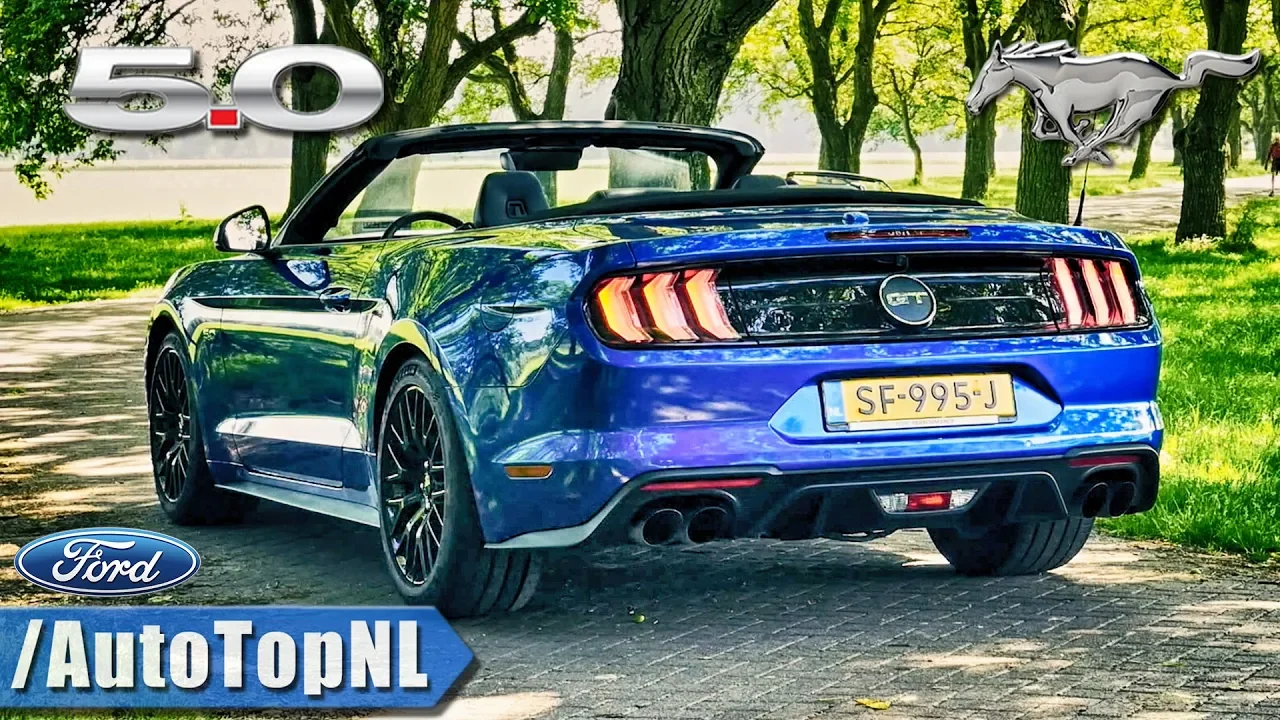 2018 Ford Mustang GT 5.0 V8 Review by AutoTopNL (English Subtitles)