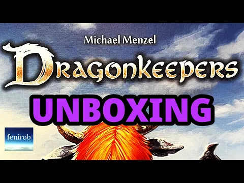 Dragonkeepers Board Game | Unboxing (No Talking) ASMR