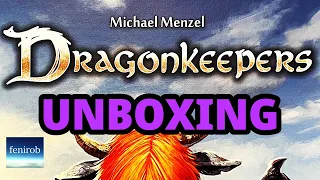 Dragonkeepers Board Game | Unboxing (No Talking) ASMR