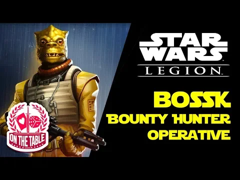 Getting the most from Bossk, Star Wars Legion's Bounty Hunter Operative