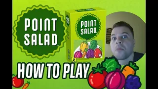 How to Play *Point Salad* in 3 Minutes! | BGA Strategy
