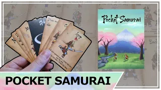 Pocket Samurai Review - 2 Player Draft & Duel!