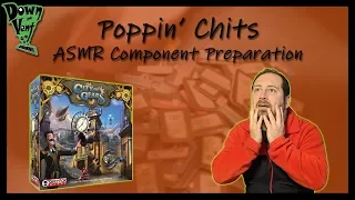 Poppin' Chits - City of Gears Board Game [ASMR Component Preparation]