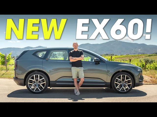 NEW Volvo EX60 Review – Better than a BMW iX3 & Tesla Model Y?