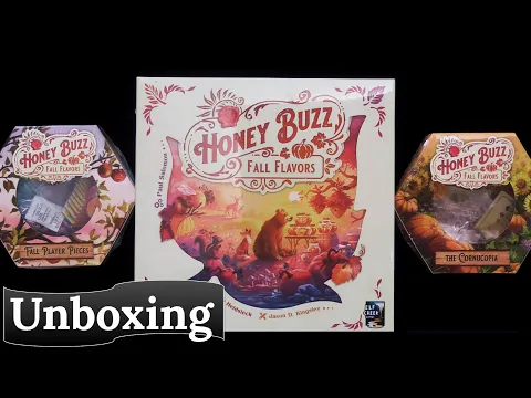 Honey Buzz: Fall Flavors & Expansions (deluxe edition) - Unboxing