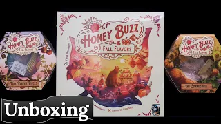 Honey Buzz: Fall Flavors & Expansions (deluxe edition) - Unboxing