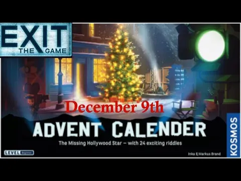 Exit The Game: The Missing Hollywood Star - December 9th