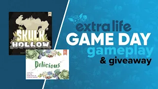 Extra Life Game Day Skulk Hollow & Delicious Gameplay & Giveaways | Pencil First Games