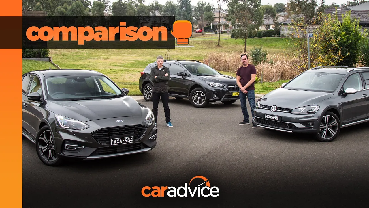 Volkswagen Golf Alltrack v Ford Focus Active v Subaru XV comparison | Best small SUV crossover