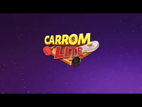 Видео Carrom Lite-Board Offline Game