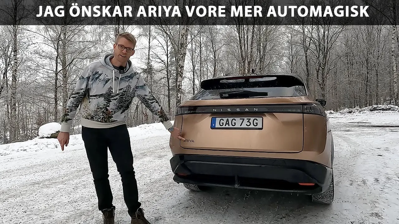 Jag har tittat närmare på Nissan Ariya 87 kWh