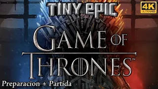 Tiny Epic Game of Thrones | Preparacion + Partida (Parte 1)