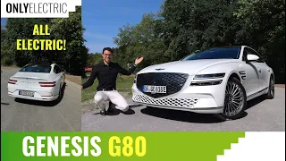 Genesis G80 EV - the Korean E-Class becomes Fully Electric !