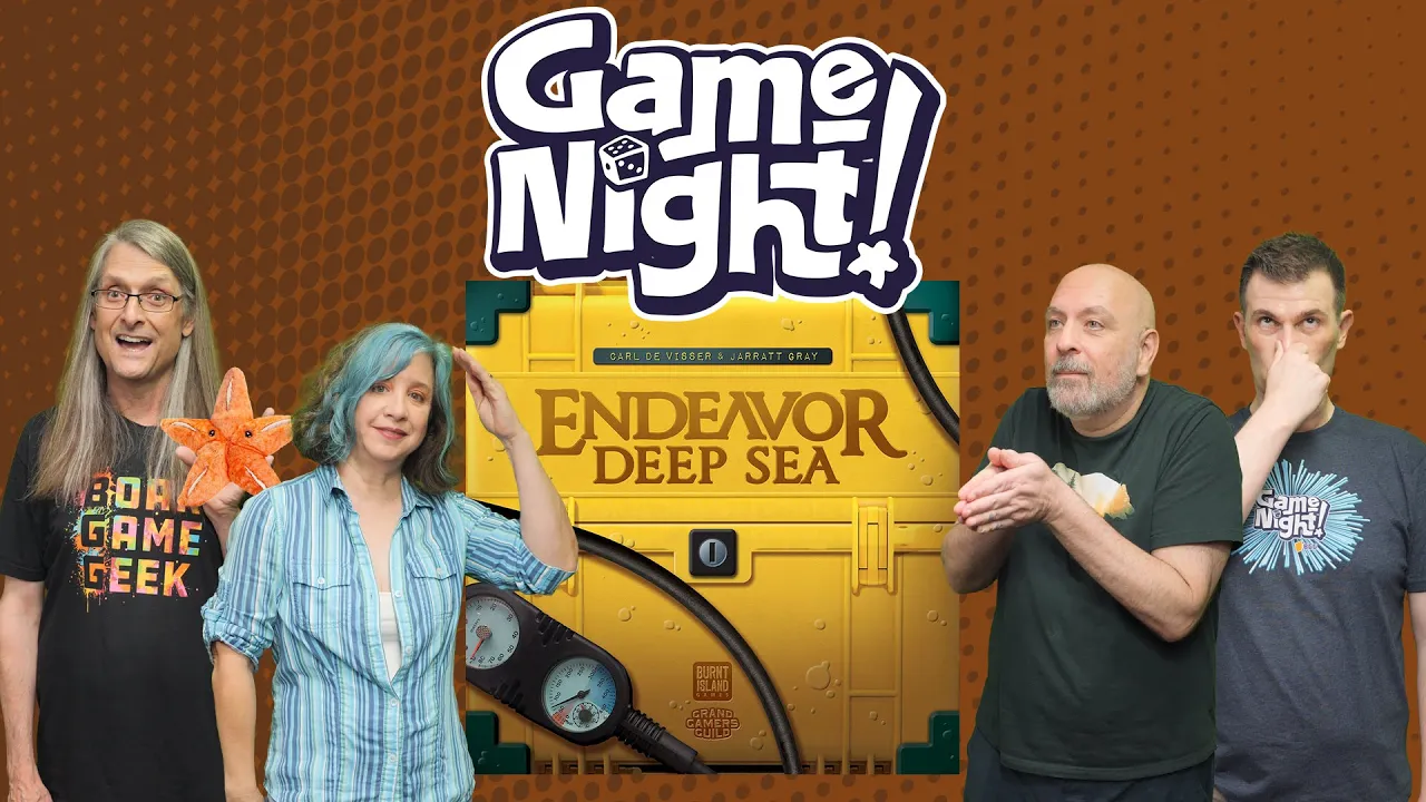Endeavor: Deep Sea - GameNight! Se13 Ep04 - How to Play & Playthrough