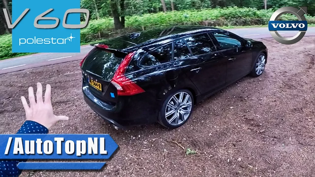 2017 Volvo V60 POLESTAR Review POV TEST DRIVE by AutoTopNL