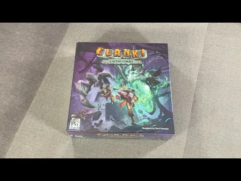 TDG: Clank!: Catacombs unboxing with Ray