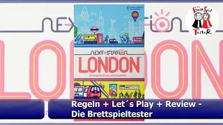 Next Station London - Regeln + Let´s Play + Review - Brettspiel - Die Brettspieltester