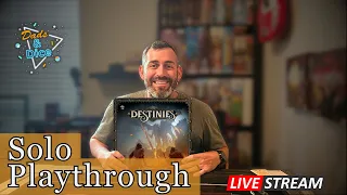 Destinies | Solo Playthrough | Live Stream