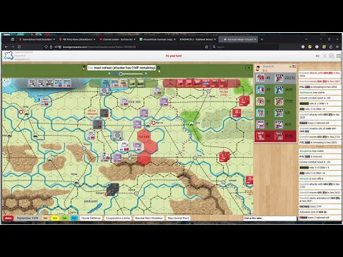 Dren608 plays: Unconditional Surrender Europe Solo Run part 1, Sep39 thru Dec39