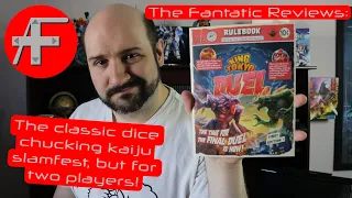 AtF Tutorial & Review: King of Tokyo Duel - a 2-player reimagining of Iello's kaiju dice manipulator