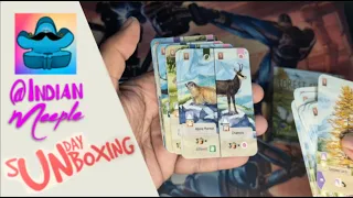 Unboxing Forrest Shuffle: Alpine (English) by Indian Meeple