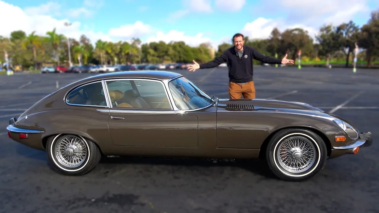 The Jaguar E-Type V12 Is an Icon With a Monster Engine