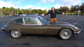 The Jaguar E-Type V12 Is an Icon With a Monster Engine