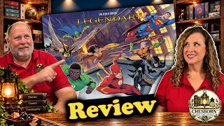 Legendary: A DC Deck Building Game Review | Does DC Deliver a Legendary Experience?