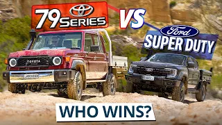 2026 Ranger Super Duty vs LandCruiser 79 | 4X4 Workhorse Test!
