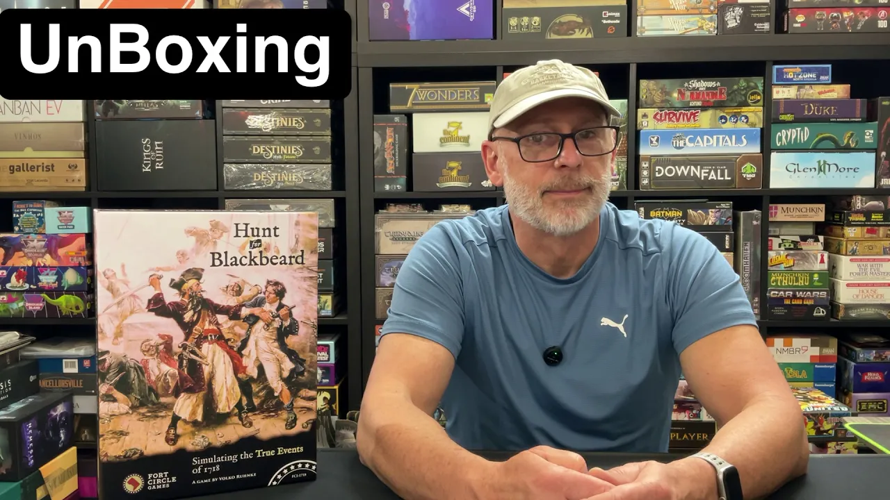 TDG: Hunt for Blackbeard unboxing with Ray