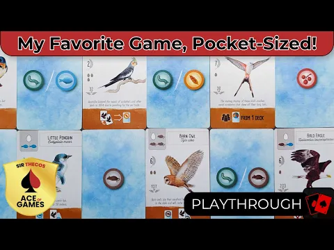Wingspan Pocket | Solo Playthrough - My Favorite Game Goes Small
