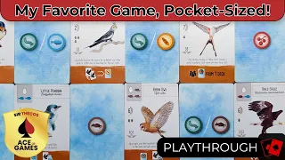 Wingspan Pocket | Solo Playthrough - My Favorite Game Goes Small