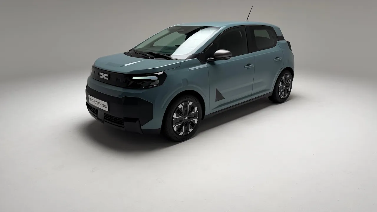 Dacia Spring kommer som elbil i 2027