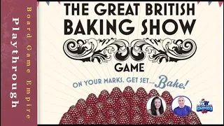 The Great British Baking Show Game How to Play/Playthrough/Review - Ravensburger