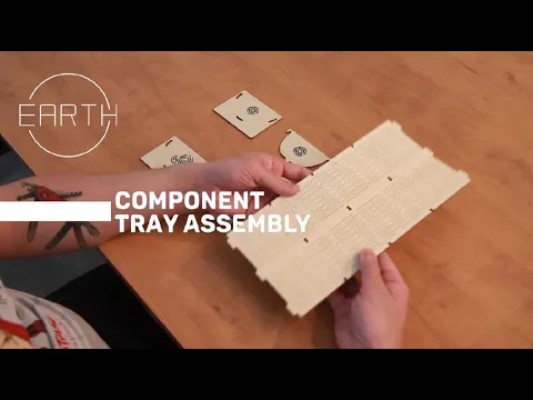 Earth - How to Assemble the Wooden Insert | Component Tray