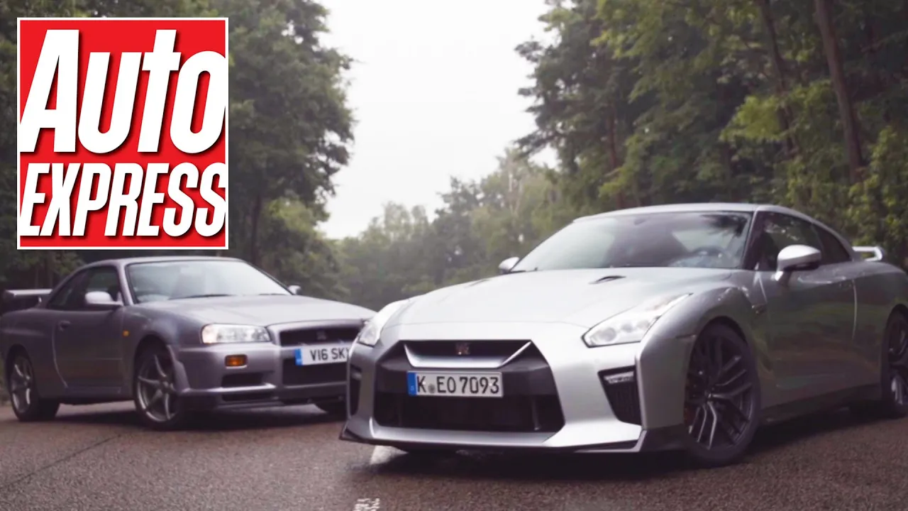 New Nissan GT-R R35 vs R34 Skyline GT-R: hero meets legend