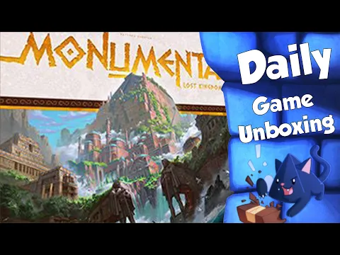 Monumental: The Lost Kingdoms - Daily Game Unboxing