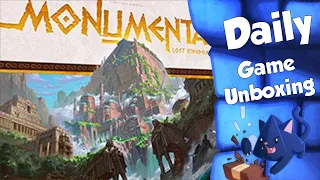 Monumental: The Lost Kingdoms - Daily Game Unboxing