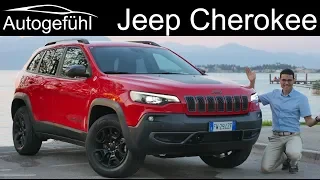 Jeep Cherokee FULL REVIEW Trailhawk vs Overland comparison with new 2.0 T-GDI petrol