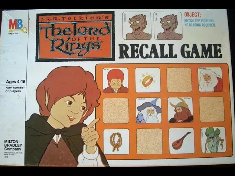 The Lord of the Rings Recall Game - Review and How to Play