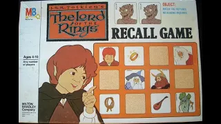 The Lord of the Rings Recall Game - Review and How to Play