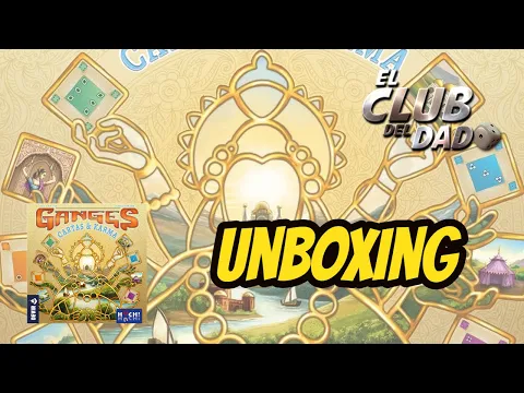 Unboxing Ganges: Cartas y Karma por El club del dado