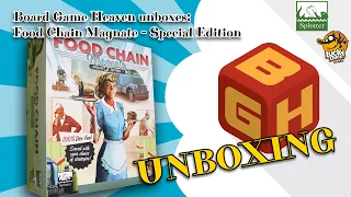 Board Game Heaven Unboxing 258: Food Chain Magnate Special Edition