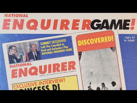 Ep. 314: National Enquirer Game Review (Tyco 1991)