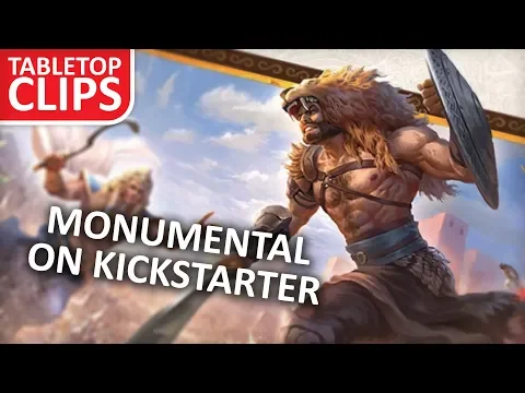 Monumental 4X Deck Building Kickstarter