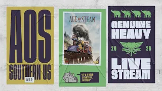 Age of Steam - Southern US - 4p Teaching, Play-through, & Round table by Heavy Cardboard