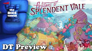 Artisans of Splendent Vale | Dice Tower Preview by Ella